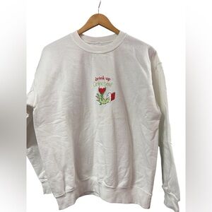 🎄CHRISTMAS FUNYY CUSTOM GRINCH CREWNECK